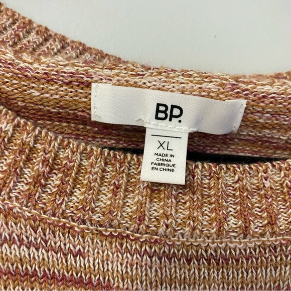 BP Multicolour Open Back Waist Tie Knit Sweater - Picture 5 of 6